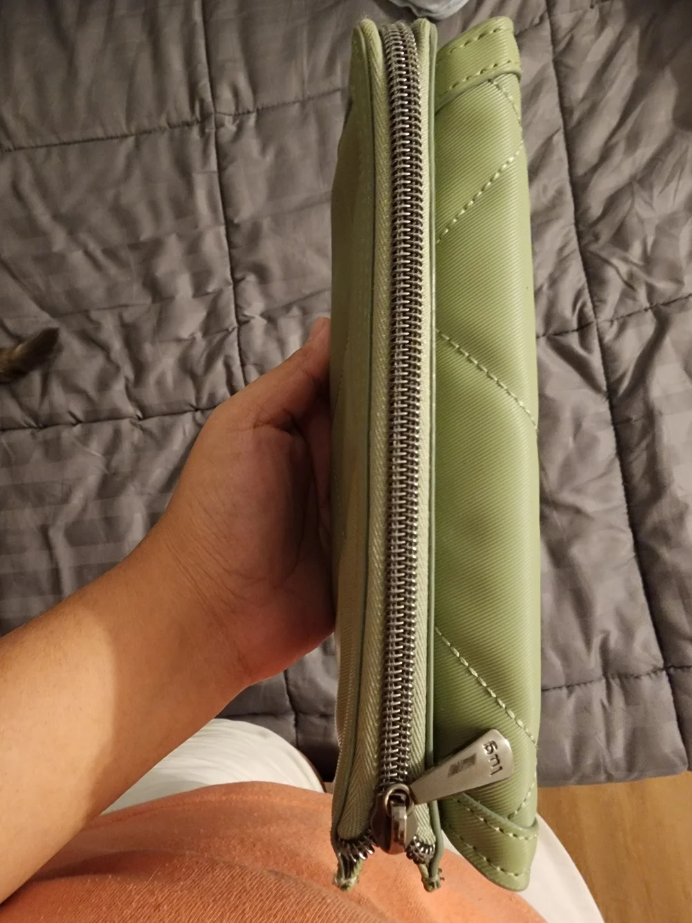lug Sage Green Women's Backpack with Front Pocket